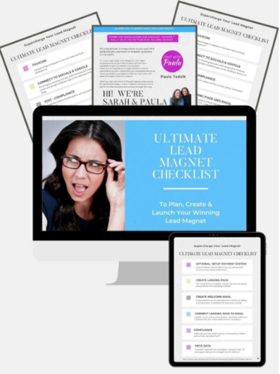 ultimate lead magnet checklist